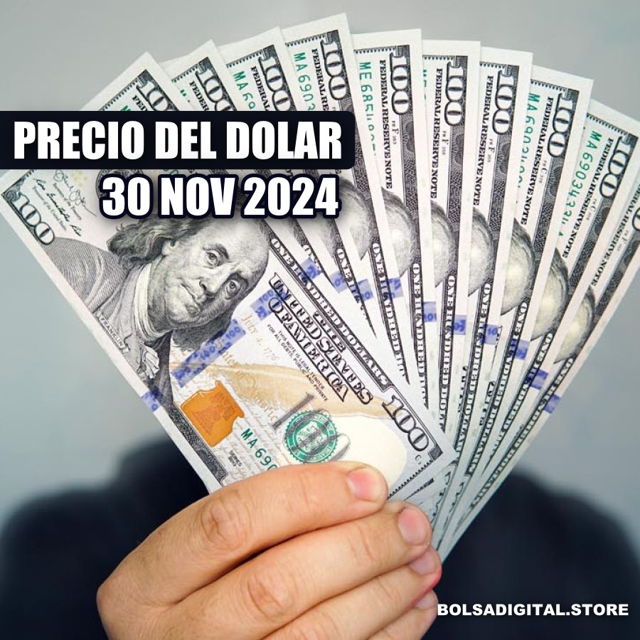 Precio del Dólar Oficial BCV hoy 30 de Noviembre 2024