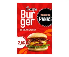 Combo Hamburguesas Maracay (2,5$) - 1