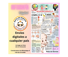 Infografia del Neurodesarrollo - Hitos del crecimiento