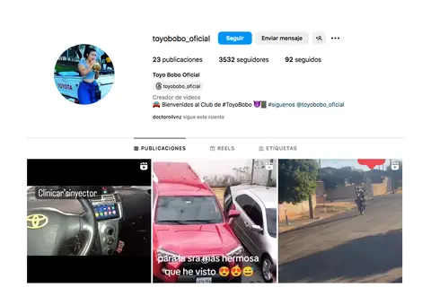 Cuenta de Instagram de humor automotriz en venta! 3500 seguidores fanáticos de Toyota y las bromas