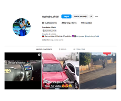 Cuenta de Instagram de humor automotriz en venta! 3500 seguidores fanáticos de Toyota y las bromas
