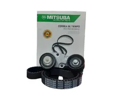 Kit Tiempo Aveo 1.6 Mitsuba Doble Costura (Correa, Polea y Tensor)