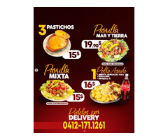 Combos el Campestre: Pollo asado, espetadas, pastichos, parrillas y mucho más