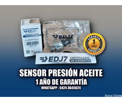 Valvula Sensor Presión Aceite EDJ7 - 1 Año de Garantia (Aveo Optra Corsa Epica otros.)