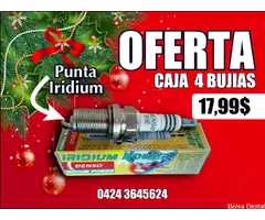 Bujias punta Iridium Denso Aveo Optra Corolla