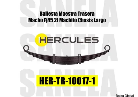 Ballesta Maestra Trasera Macho Fj45 2f Machito Chasis Largo ***