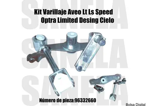 Kit Varillaje Aveo Lt Ls Speed Optra Limited Desing Cielo