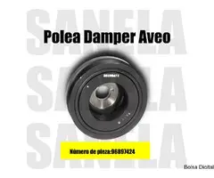 Polea Damper Chevrolet Aveo 1.6