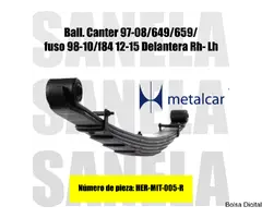 Ballesta Canter 97-08/fuso 98-10/f84 12-15 Del Lh-Rh