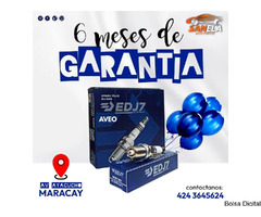 Bujias Chevrolet Aveo marca EDJ7 Autoparts (6 meses de garantia)